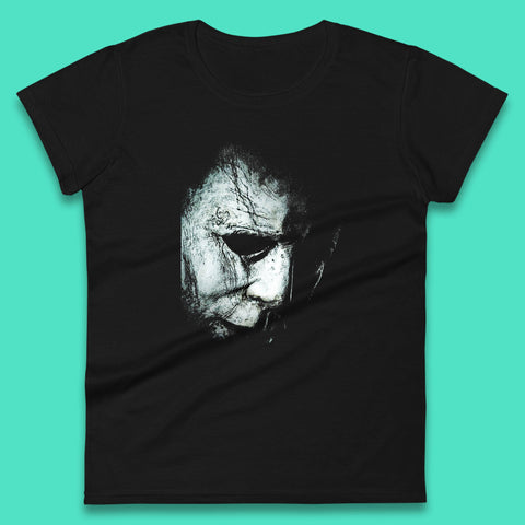  Halloween Movie Michael Myers Ladies Tee Shirt