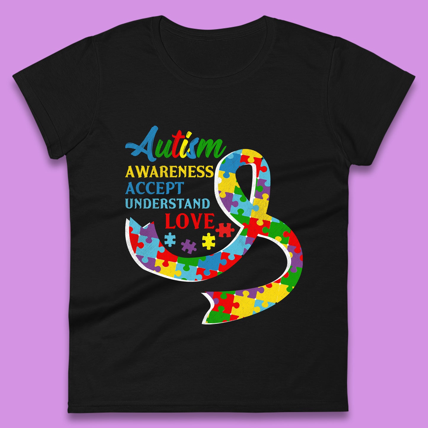 Autism Awareness Womens T-Shirt