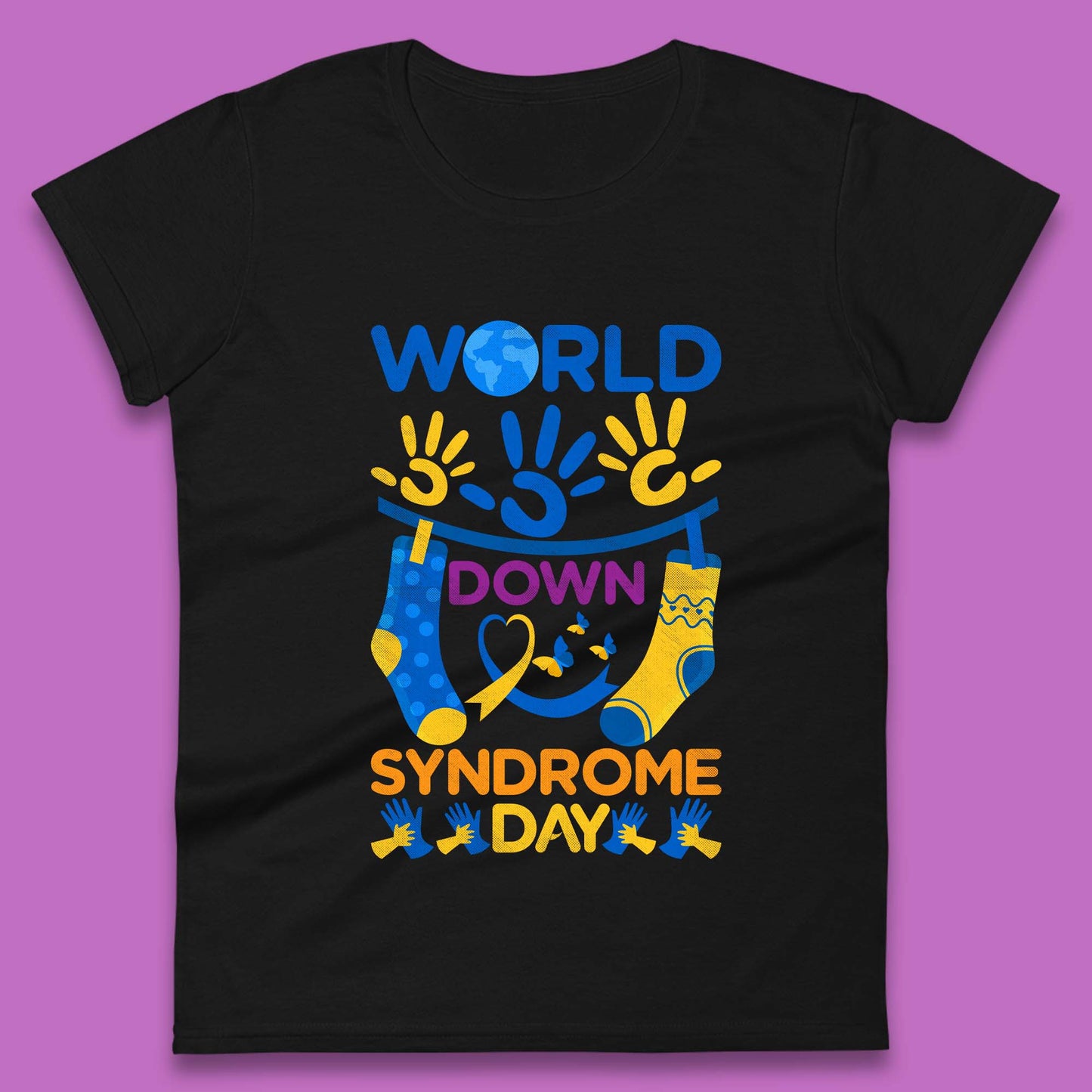 World Down Syndrome Day Womens T-Shirt