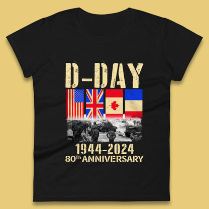 D-Day 80th Anniversary Womens T-Shirt