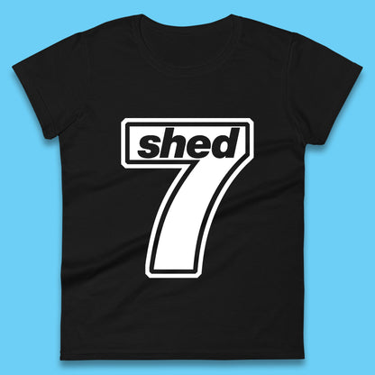 Shed Seven Rock Band Shed 7 Going For Gold Album Promo Alternative Indie Rock Britpop Band Womens Tee Top