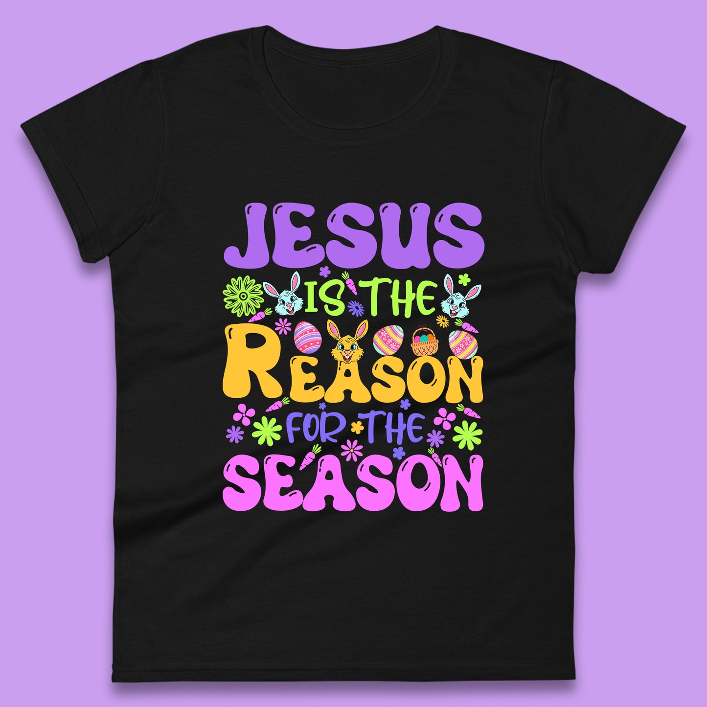 Jesus Is The Reason For The Season Womens T-Shirt