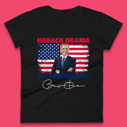 Barack Obama 15th Anniversary Womens T-Shirt