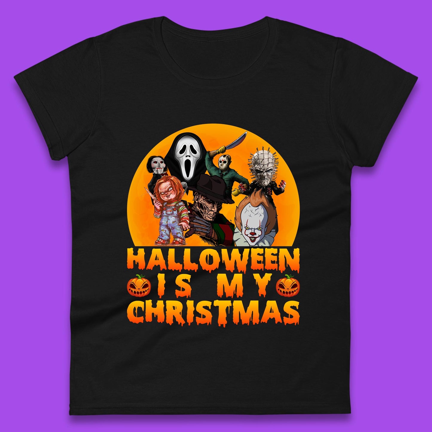 iconic horror movie characters women's top