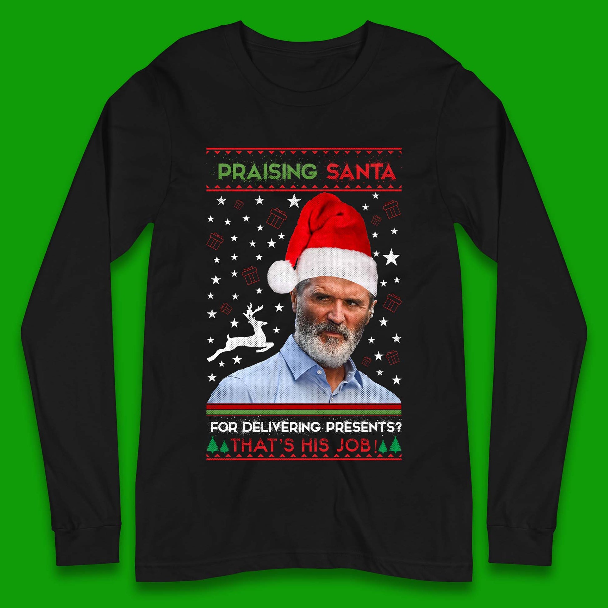 roy keane christmas long sleeve t shirt