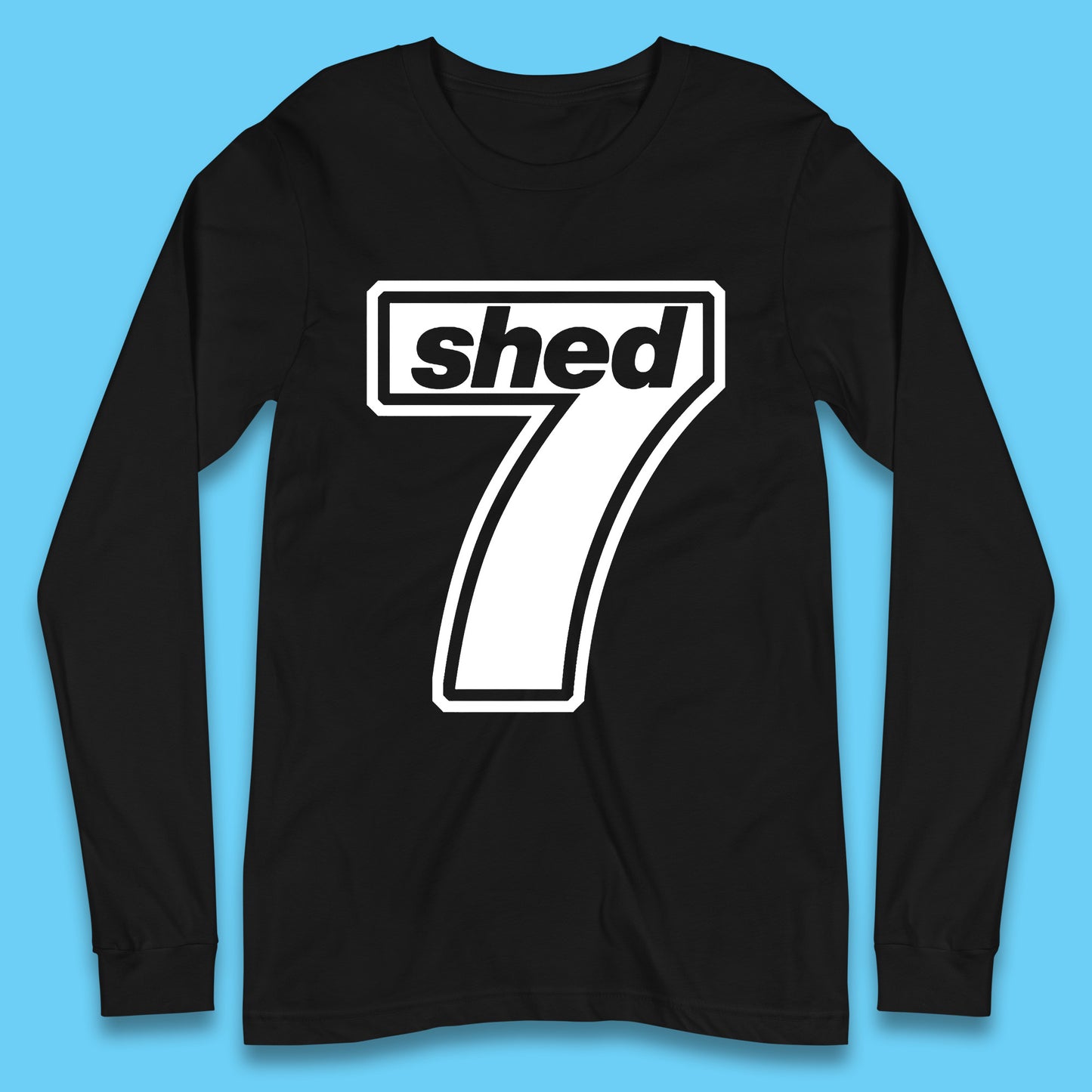 Shed Seven Rock Band Shed 7 Going For Gold Album Promo Alternative Indie Rock Britpop Band Long Sleeve T Shirt