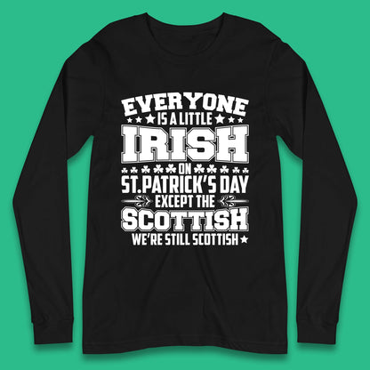 Scottish St Patrick's Day Long Sleeve T-Shirt