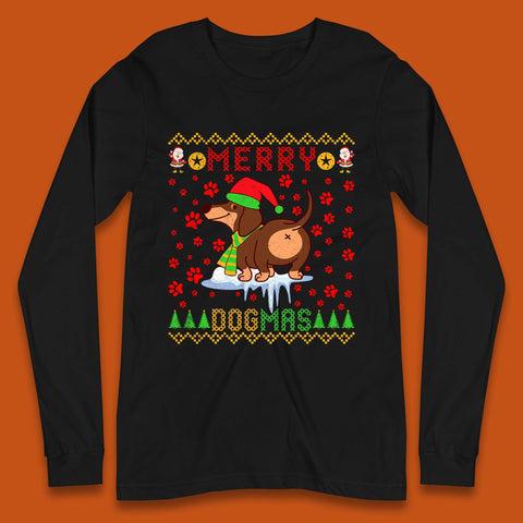 Merry Dogmas Christmas Long Sleeve T-Shirt