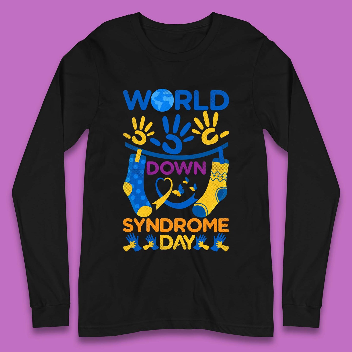 World Down Syndrome Day Long Sleeve T-Shirt