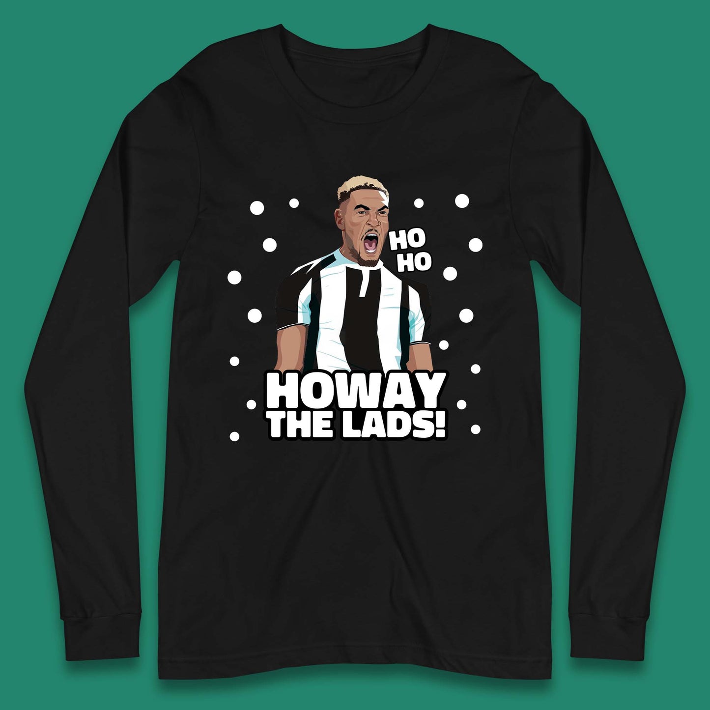 Howay The Lads! Christmas Long Sleeve T-Shirt