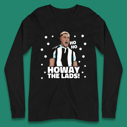 Howay The Lads! Christmas Long Sleeve T-Shirt