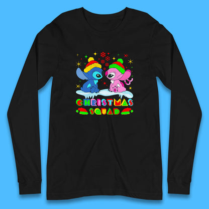 stitch and angel christmas t shirt