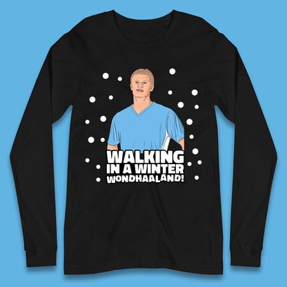 Walking In A Winter Wondhalland Christmas Long Sleeve T-Shirt