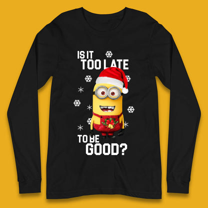 Minion Christmas Long Sleeve T-Shirt