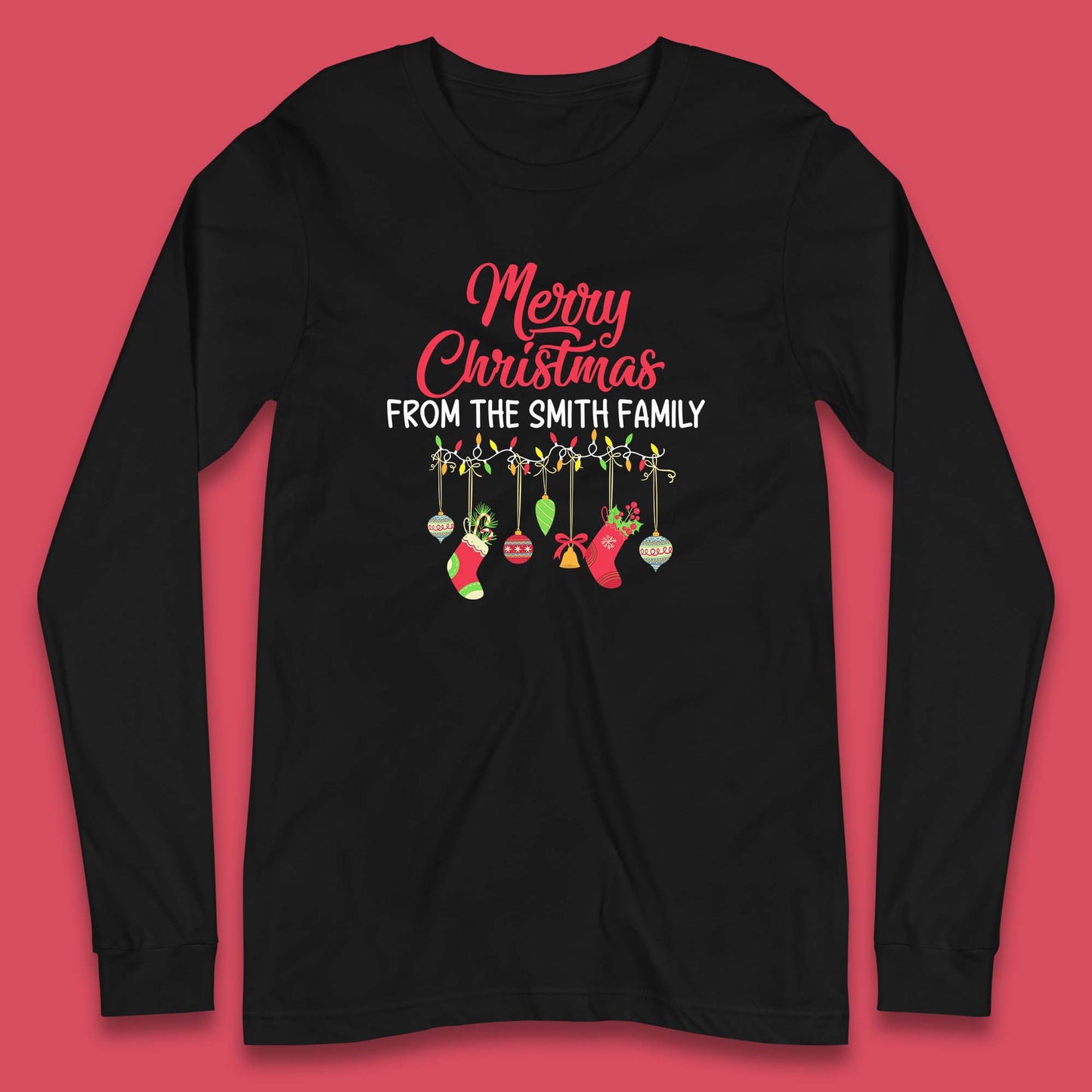 merry christmas long sleeve shirt