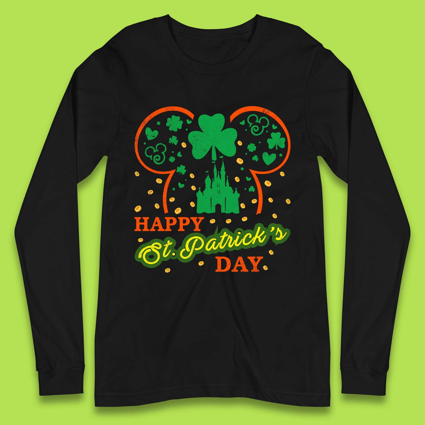 Disney Happy St. Patrick's Day Long Sleeve T-Shirt