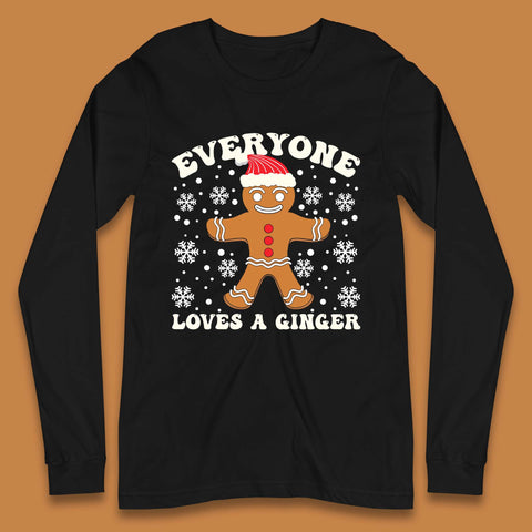 Gingerbread Christmas Long Sleeve T-Shirt