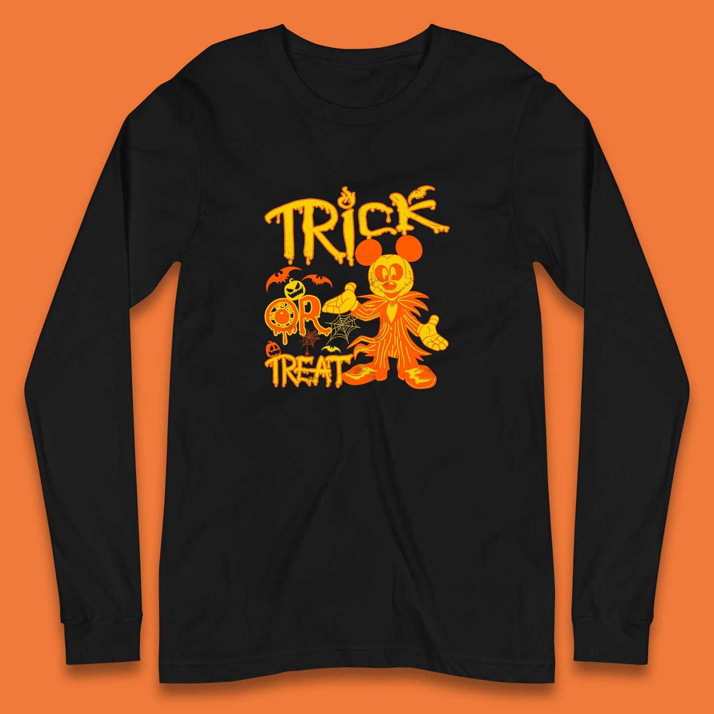 trick or treat long sleeve t shirt