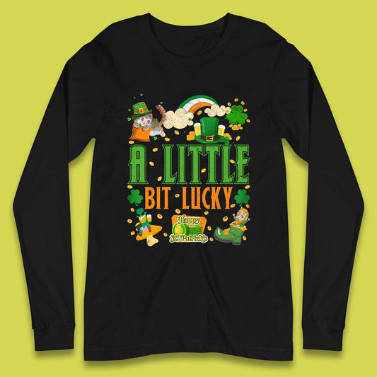 A Little Bit Lucky St. Patrick's Long Sleeve T-Shirt