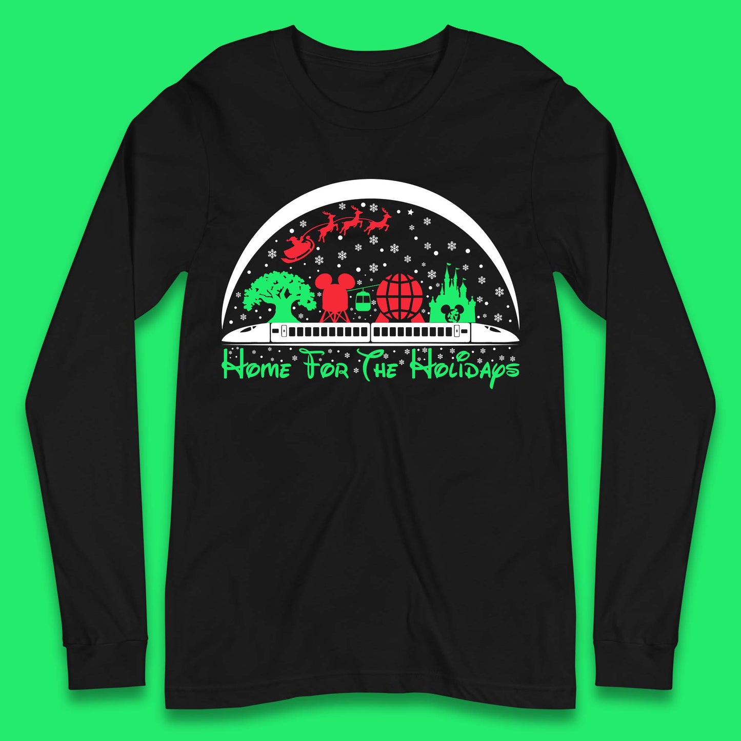 Home For The Holidays Christmas Long Sleeve T-Shirt