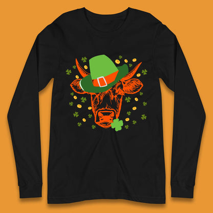 St Patrick's Cow Long Sleeve T-Shirt