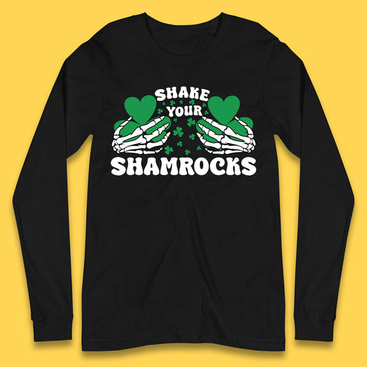 Shake Your Shamrocks St Patty's Day Long Sleeve T-Shirt