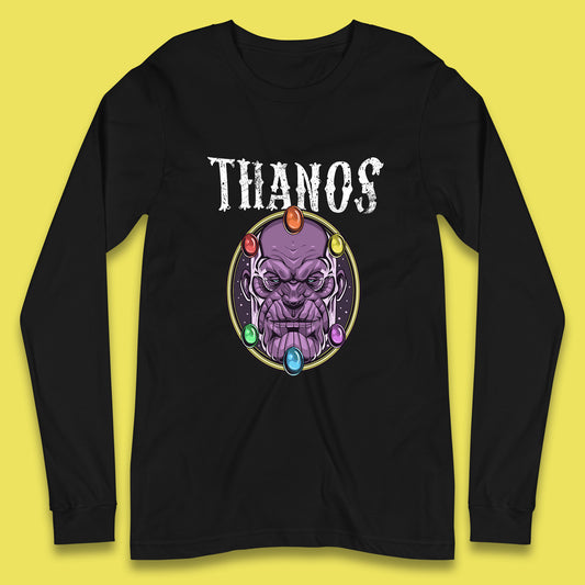 Thanos Avengers Infinity Stones Thanos Comic Book Supervillain Fictional Characters Infinity Gauntlet Marvel Villian Long Sleeve T Shirt