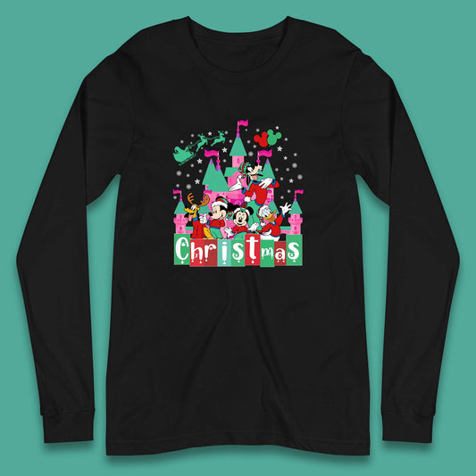 christmas disneyland long sleeve t shirt