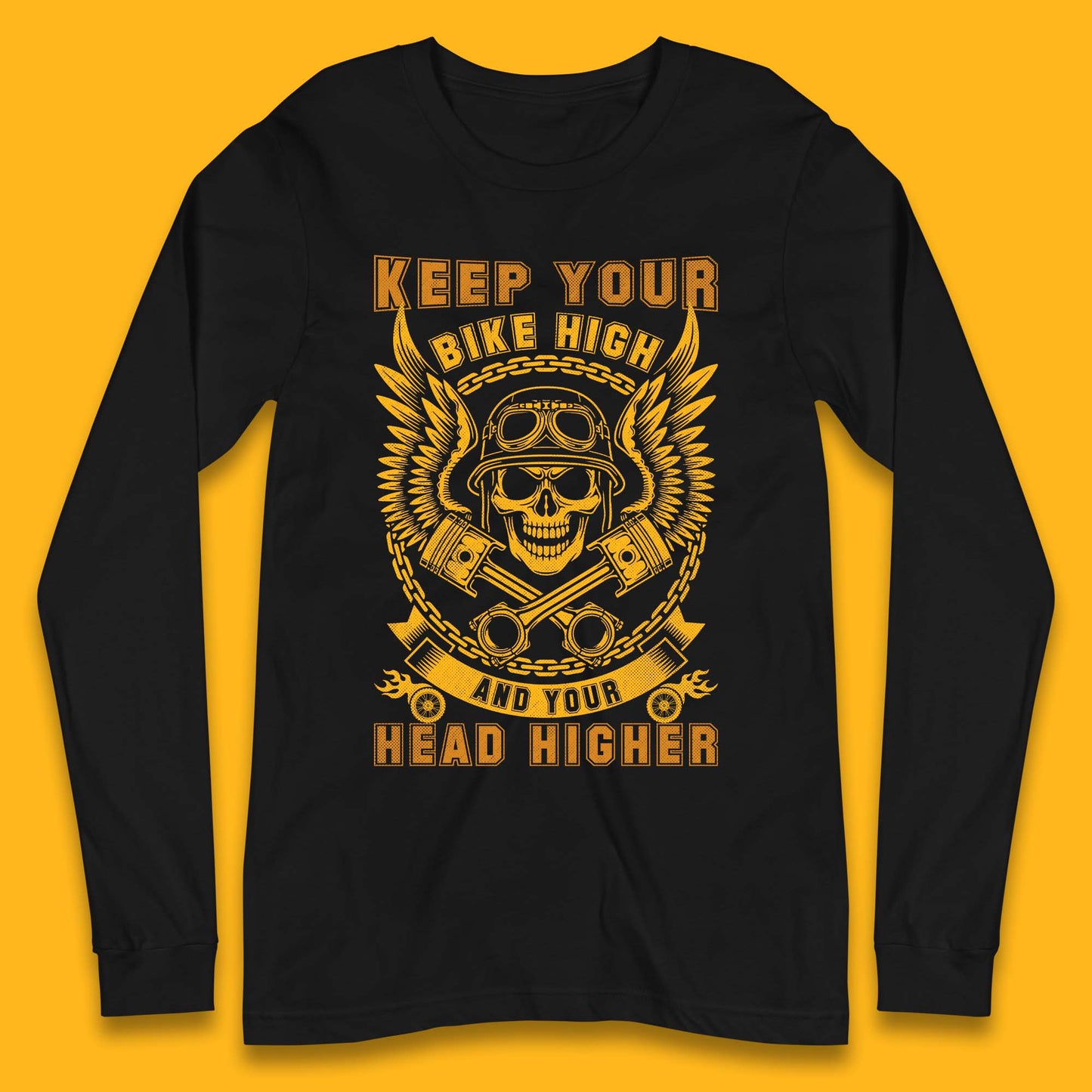 Keep Your Bike High Long Sleeve T-Shirt