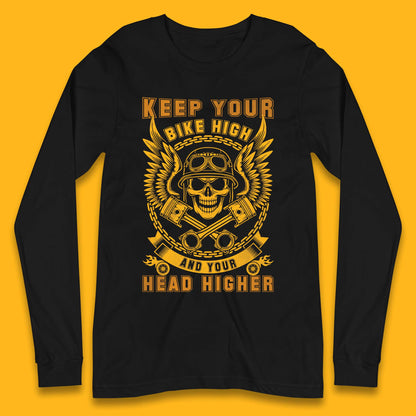 Keep Your Bike High Long Sleeve T-Shirt