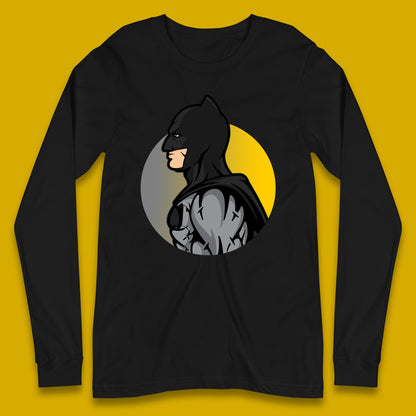 Batman Superhero Fictional Character DC Comics Batman Comic Book Character Long Sleeve T Shirt