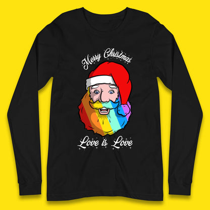 Gay Santa Christmas Long Sleeve T-Shirt