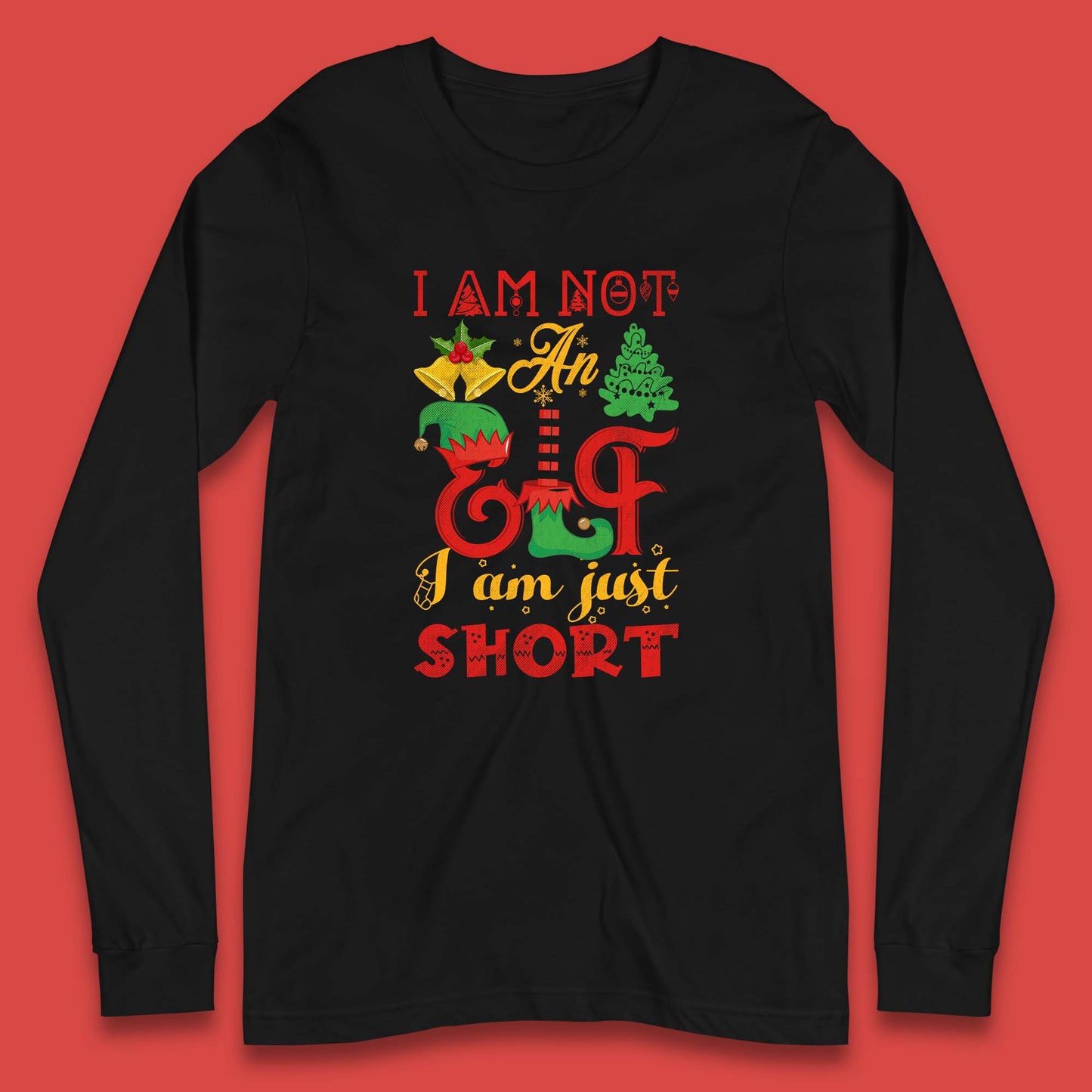 elf christmas long sleeve t shirt