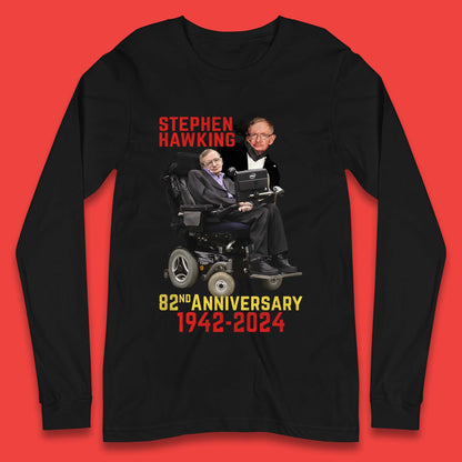 Stephen Hawking Long Sleeve T-Shirt