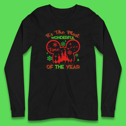 disney christmas long sleeve t shirts