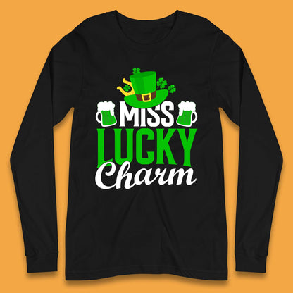 Miss Lucky Charm Long Sleeve T-Shirt