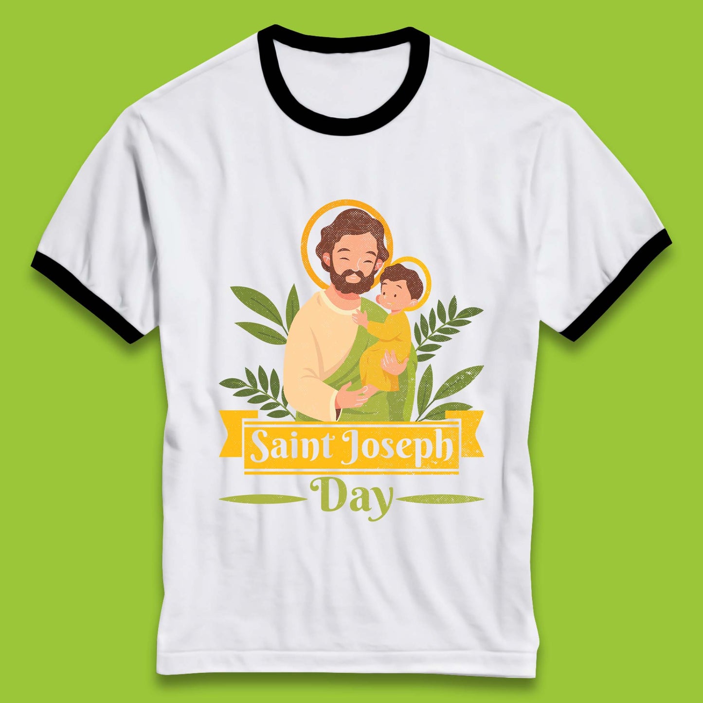 Saint Joseph Day Ringer T-Shirt