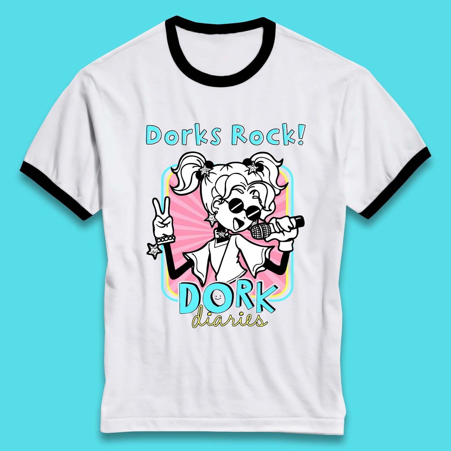 Dorks Rock Dork Diaries Ringer T-Shirt