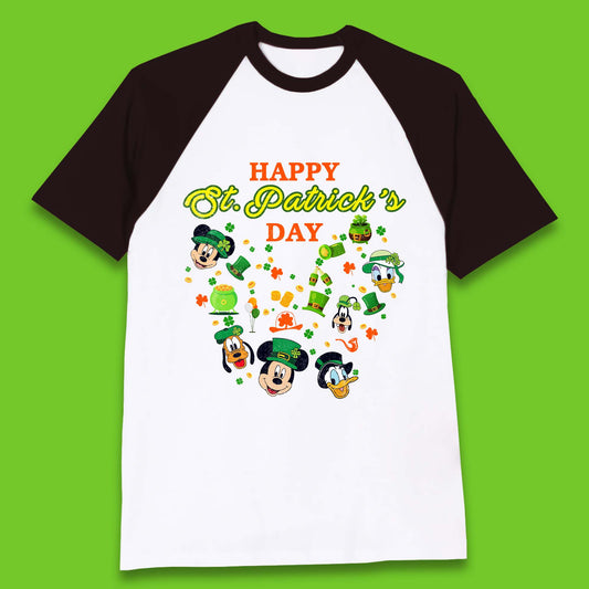 Disney Happy St. Patrick's Day Baseball T-Shirt