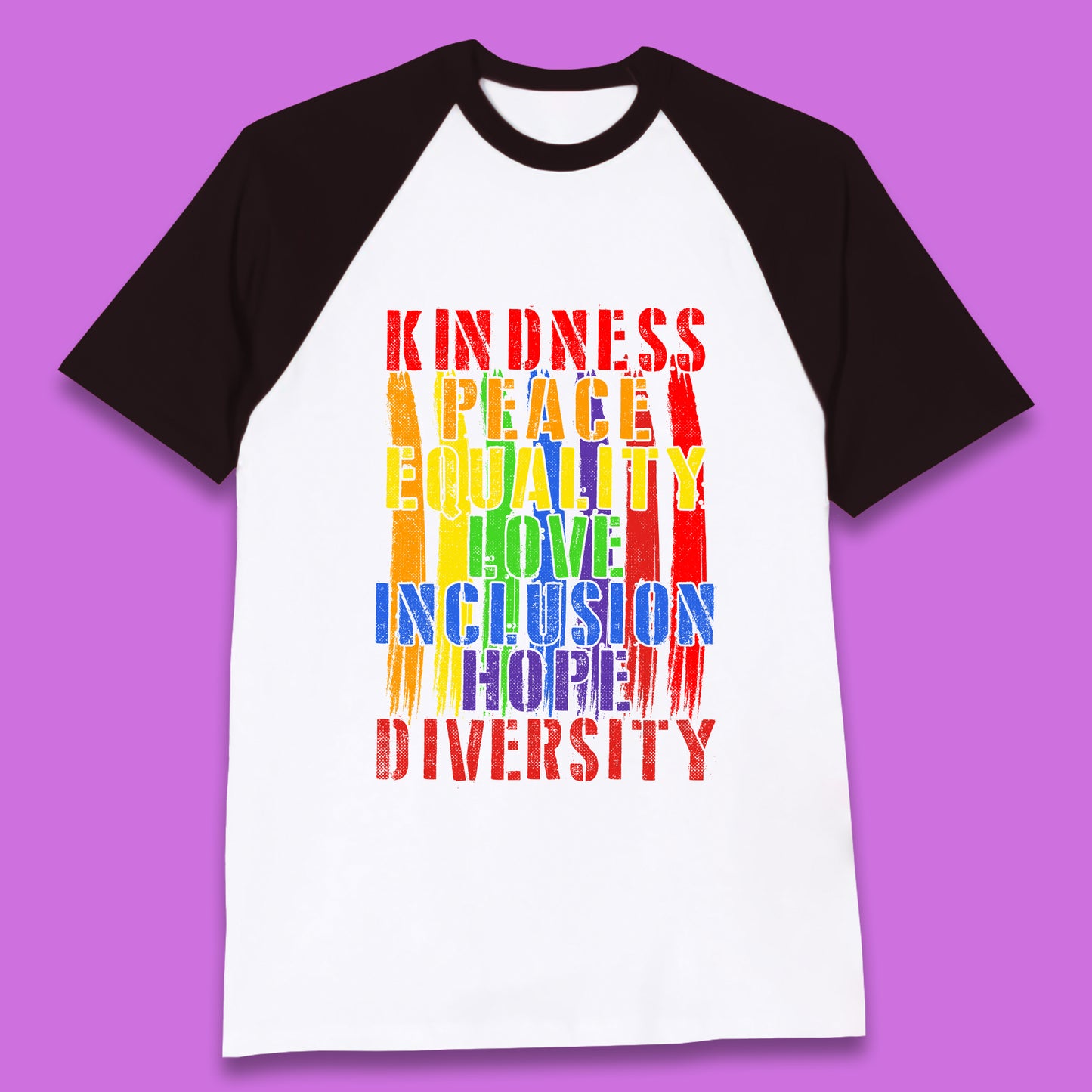 Pride Ally Baseball T-Shirt 