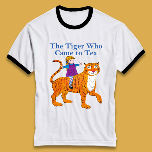 The Tiger Who Came To Tea Book Day Ringer T-Shirt