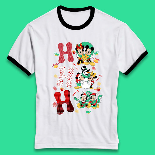 mickey and minnie mouse ringer t shirt