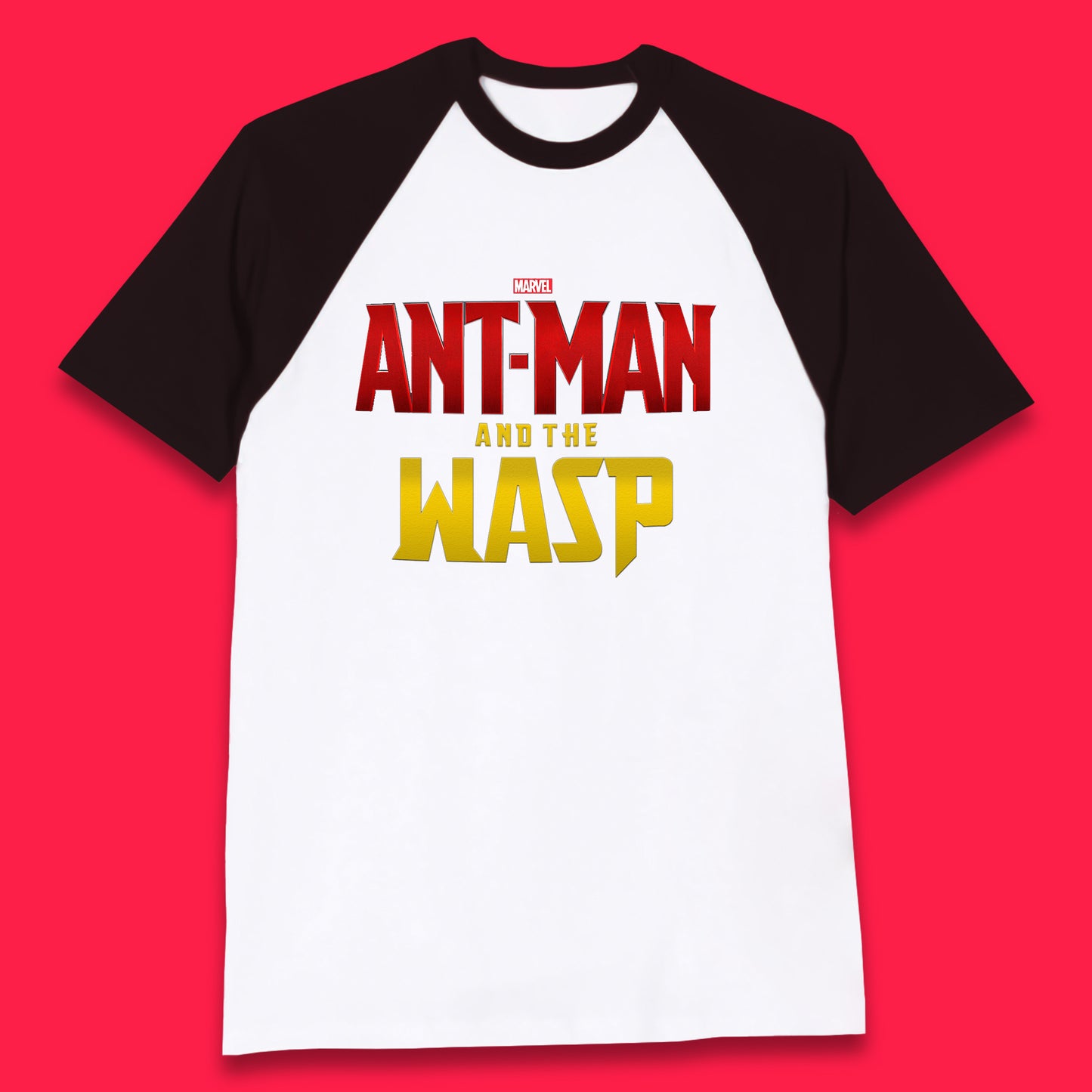 Marvel Ant Man and The Wasp American Comic Superhero Marvel Avengers Movie Baseball T Shirt