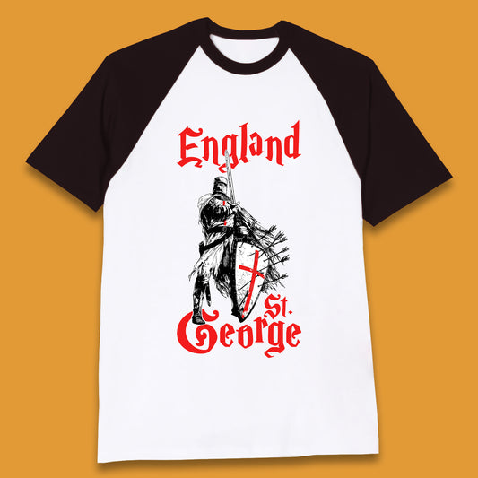 Saint George's Day Baseball T-Shirt