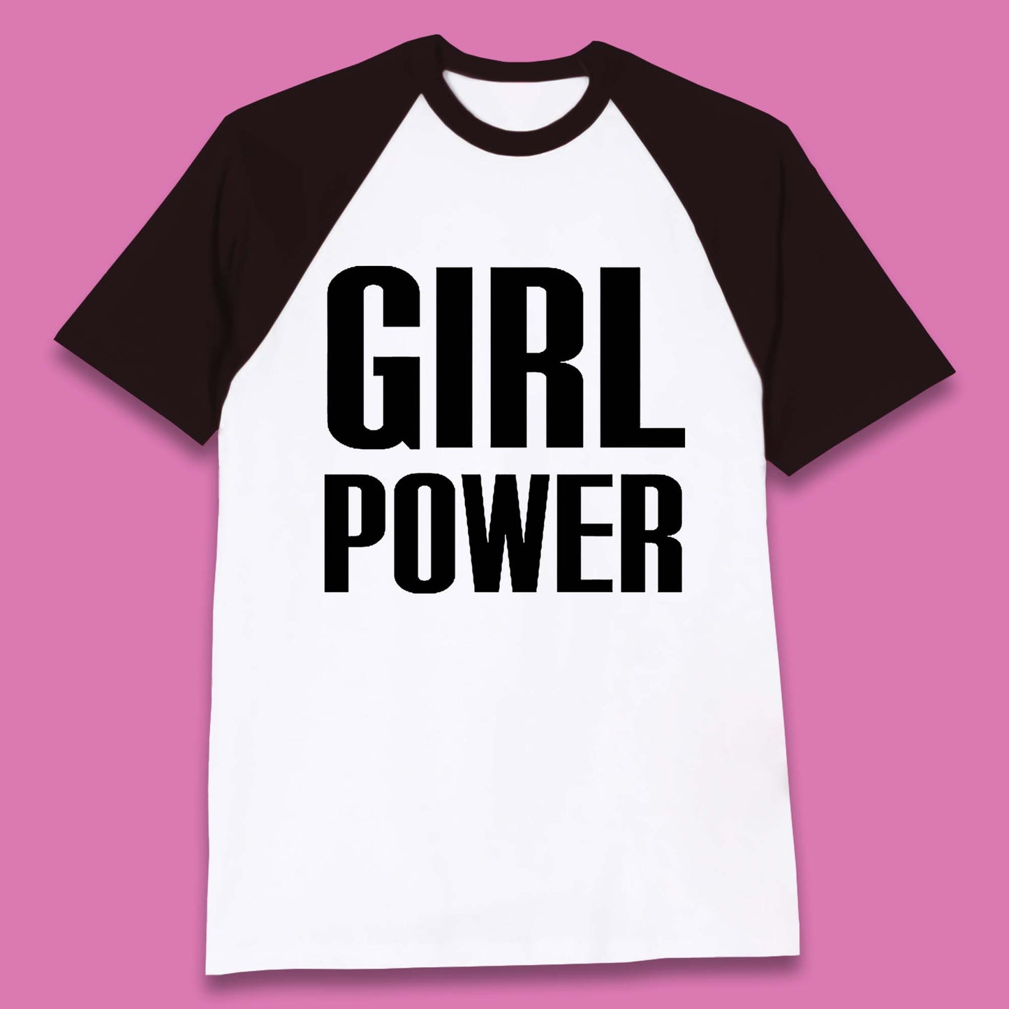 Girl Power Baseball T-Shirt