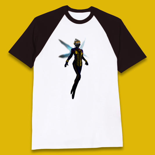 Marvel The Wasp Ant-Man Hank Pym Ghost Hope Pym Superhero Fictional Avengers Movie Character  Baseball T Shirt