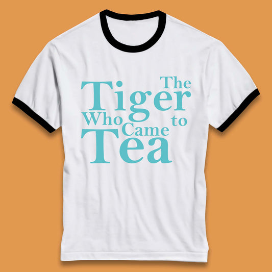 The Tiger Who Came To Tea Story Book Ringer T-Shirt