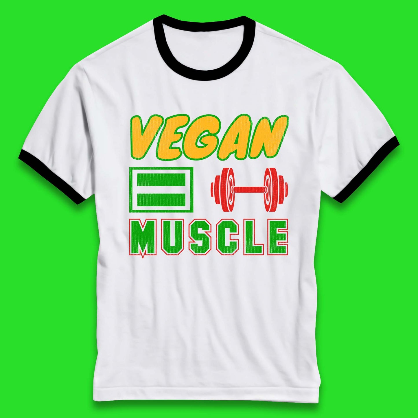 Vegan Muscle Ringer T-Shirt