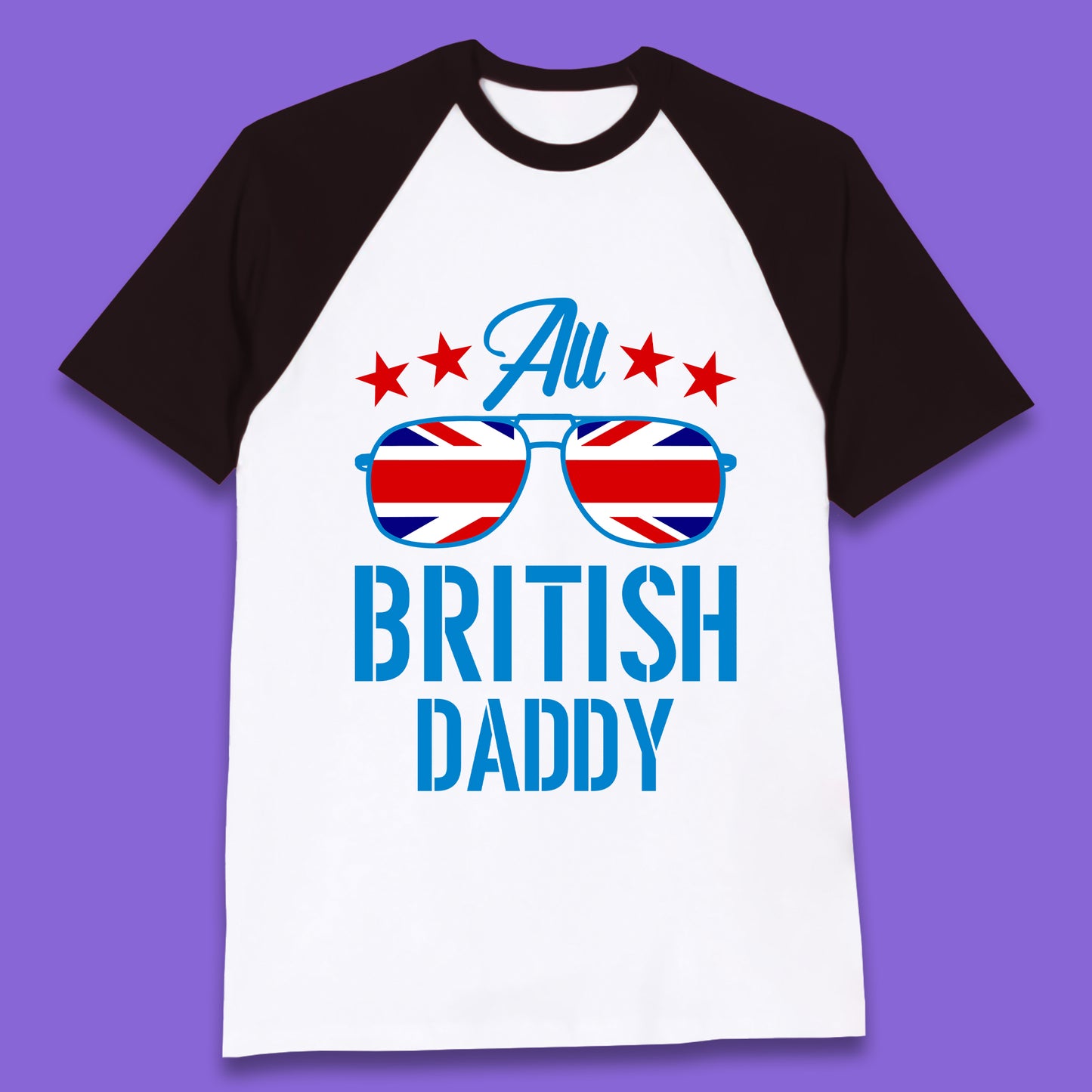 British Daddy Baseball T-Shirt