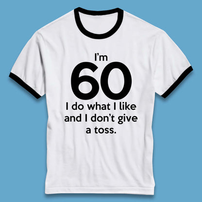 60th Birthday Ringer T-Shirt